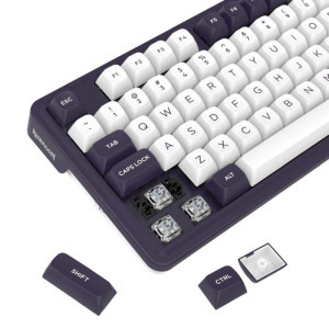 Redragon Finke Negru-alb RGB Switch-uri Liniare Redragon Gri Mecanica