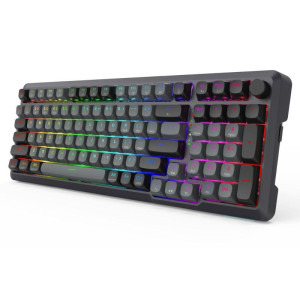 Redragon Bragi Pro Neagra-Gri RGB Switch-uri Liniare Redragon Gri Mecanica