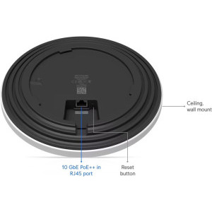 Ubiquiti 10Gigabit U7-PRO-XGS Tri-Band WiFi 7 White