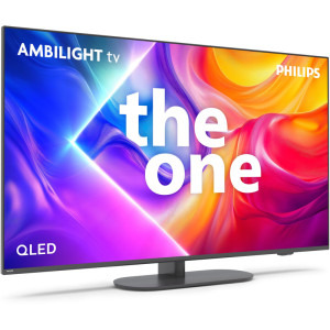 Philips Smart TV 43PUS9010/12 Seria PUS9010/12 108cm gri 4K UHD HDR Ambilight pe 3 laturi
