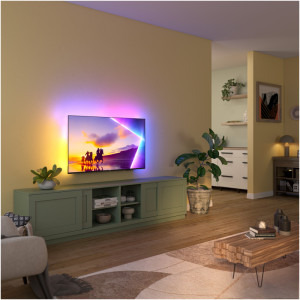 Philips Smart TV 75PUS8510/12 Seria PUS8510/12 189cm negru 4K UHD HDR Ambilight pe 3 laturi