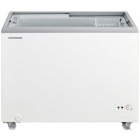 Lada frigorifica Heinner HSF-M255WHC, 255 L, Clasa C, Sistem convertibil racire / congelare, Control mecanic, Alb
