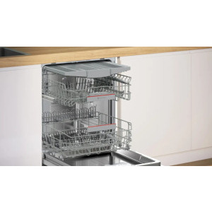 Bosch SBH4ECX28E, 14 seturi, 6 programe, Clasa A, EcoSilence Drive, ExtraDry, VarioDrawer, Rackmatic, AquaStop, AquaSensor, Home Connect, 60 cm