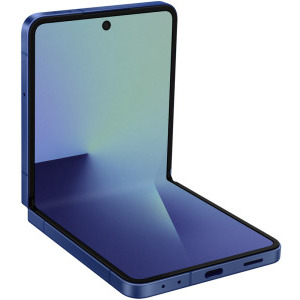 Samsung Galaxy Z Flip7, 512GB, 12GB RAM, Dual SIM, 5G, Tri-Camera, Blue Shadow