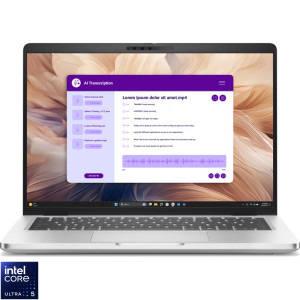 Laptop DELL 14 Pro 14 Plus PB14250, FHD+, Procesor Intel® Core™ Ultra 5 235U (12M Cache, up to 4.90 GHz), 16GB DDR5, 512GB SSD, Intel Graphics, Win 11 Pro, 3Y ProSupport