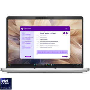 Laptop DELL 13.3 Pro 13 Plus PB13250, FHD+, Procesor Intel® Core™ Ultra 5 236V (8M Cache, up to 4.70 GHz), 16GB LPDDR5X, 512GB SSD, Intel Arc 130V, Win 11 Pro, 3Yr ProSupport
