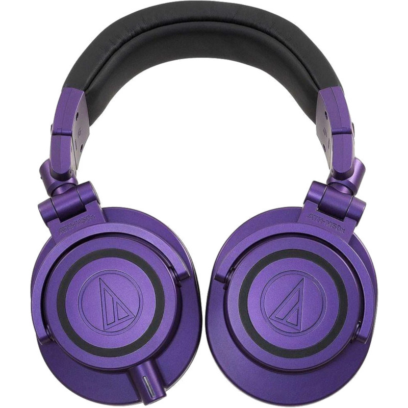 Casti AudioTechnica OverEar, ATHM50x Limited Edition Purple PC Garage
