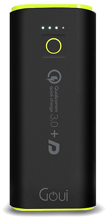 Baterie externa Goui Lapu PD, 7000 mAh, 3A, 1x USB, 1x USB-C, Quick Charge 3.0, Black