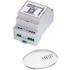 Termostat Computherm B300RF Wi-Fi cu senzor de temperatura fara fir, Timer, Control de pe telefonul mobil, Distribuire control acces