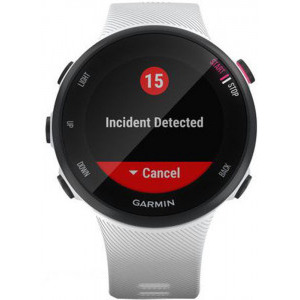 Garmin Forerunner 45S, 39 mm, White, GPS + HR