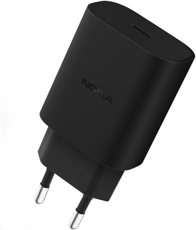 Incarcator retea Nokia AD-030E, 1x USB-C 33W, Black