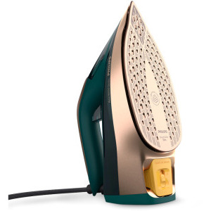 Philips Fier de calcat Seria 8000 Azur DST8030/70, 3000W, 70g/min, Verde/Auriu