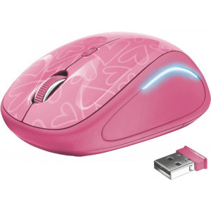 Trust Yvi FX, Wireless, Pink