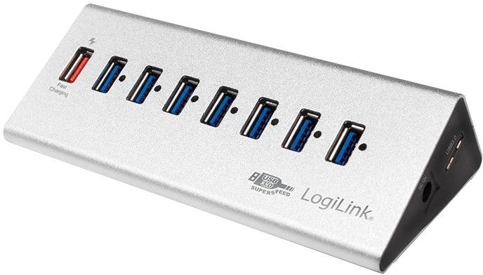 Hub USB Logilink UA0228 Silver