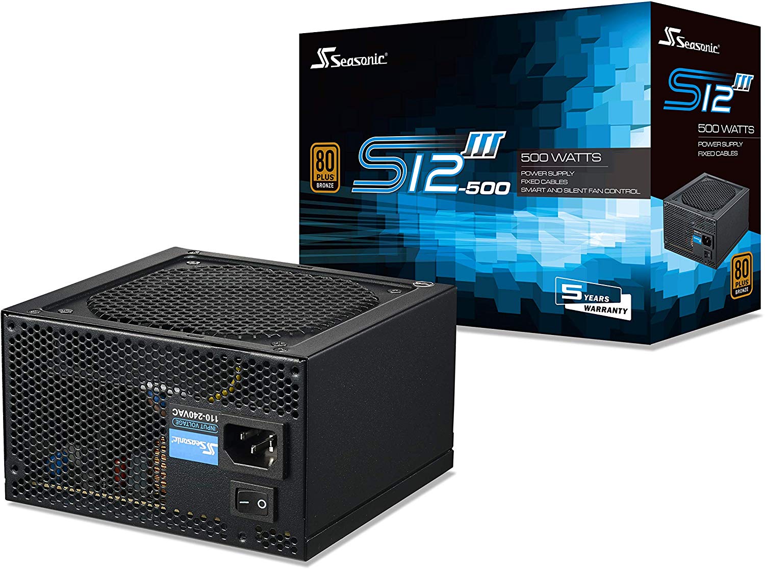 Sursa Seasonic S12III-500, 80+ Bronze, 500W
