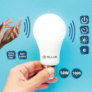 Tellur Bec LED Inteligent Wireless Tellur White