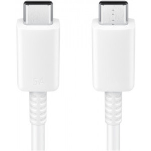 Samsung USB-C Male la USB-C Male, 1 m, White, amperaj maxim suportat 5A