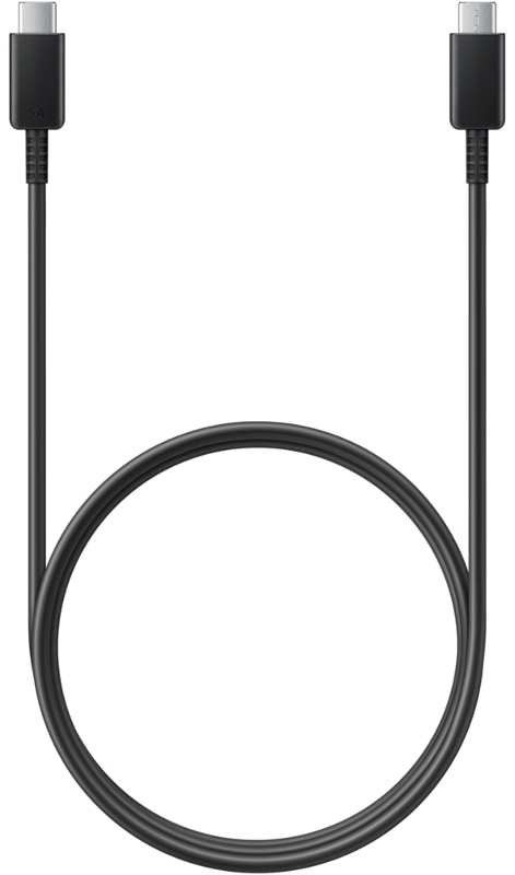 Cablu de date / adaptor Samsung USB-C Male la USB-C Male, 1 m, Black, amperaj maxim suportat 5A
