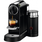 Espressor de cafea Nespresso by De'Longhi CitiZ & Milk Black D122-EU-BK-NE, 1720W, 19bar, 1L, Negru