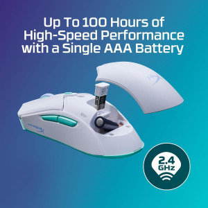 HyperX Pulsefire Haste Core 2 Wireless White