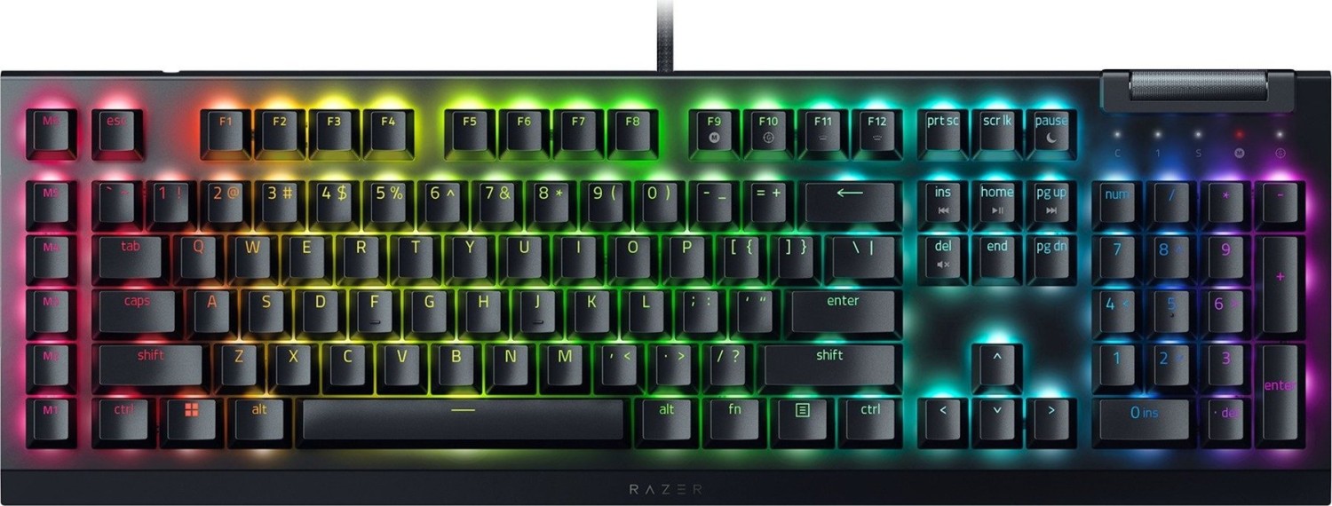 Tastatura Gaming Razer BlackWidow V4 X Green Clicky Gen 3 Switch Mecanica