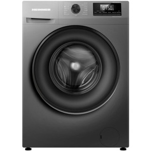 Masina de spalat rufe Heinner HWM-H7014IVSMTC+++, Slim, 7 kg, 1400 RPM, Clasa C, Inverter, Display, Blocare acces copii, Gri