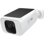 eufy Camera supraveghere Spotlight S40, Wireless, Panou Solar, Rezolutie 2K, Reflector LED 600lm, IP67, Alb