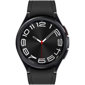 Samsung Galaxy Watch 6 Classic, 47 mm, Black, Wi-Fi, Bluetooth, GPS, NFC, Rezistent la apa