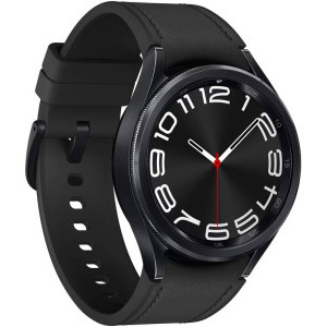 Samsung Galaxy Watch 6 Classic, 43 mm, Black, Wi-Fi, Bluetooth, GPS, NFC, Rezistent la apa