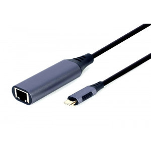 Placa de retea Gembird 1x USB 3.0 tip C Male - 1x RJ-45 Female