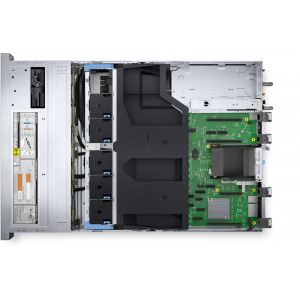 DELL PowerEdge R550 2U, Procesor Intel® Xeon® Silver 4310 2.1GHz Ice Lake, 64GB RDIMM RAM, 2x 960GB SATA 6G SSD+ 2x 4TB HDD 7200 RPM, PERC H355, 2x 800W PSU