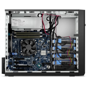 DELL PowerEdge T150, Procesor Intel® Xeon® E-2314 2.8GHz Rocket Lake, 32GB UDIMM RAM, 2x 480GB SATA 6G SSD, 2x 2TB 7.2K 6G SATA HDD, 4x Hot Plug LFF, Windows Server 2019