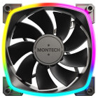 Ventilator Montech RX120 PWM Reversed 120mm ARGB Black
