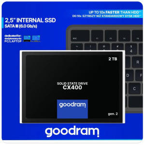 GOODRAM CX400 Gen 2 2TB SATA-III 2.5 inch