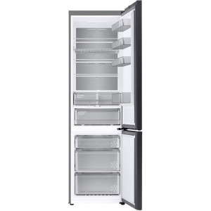 Samsung RB38C7B5C12/EF, Bespoke, 390 L, Clasa C, Total No Frost, Digital Inverter, All Around Cooling, Metal Cooling, AI Energy, Smart Control, 203 cm, Sticla alba