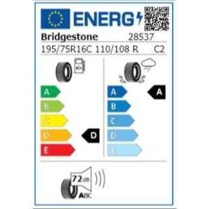 Bridgestone Duravis AllSeason195/75R16C 110/108R