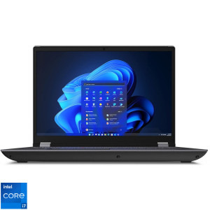 Laptop Lenovo 16 ThinkPad P16 Gen 2, WQXGA IPS 165Hz, Procesor Intel® Core™ i7 14700HX (33M Cache, up to 5.50 GHz), 64GB DDR5, 1TB SSD, RTX 5000 Ada 16GB, Win 11 Pro, Storm Grey (Top) - Villi Black (Bottom)