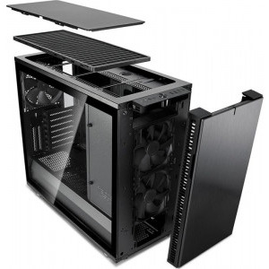 Fractal Design Define R6 USB-C Blackout Tempered Glass