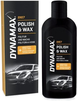 Spalare si detailing rapid Dynamax Pasta Polish cu Ceara  Polish and Wax, 500ml