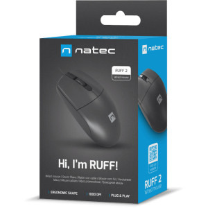 Natec Ruff 2 Wired Black
