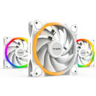 Ventilator be quiet! LIGHT WINGS White RGB 120mm PWM High-Speed Three Fan Pack