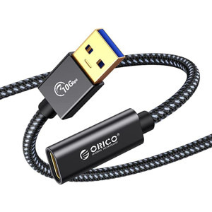 Orico ACF31, USB 3.1 Tip A Male - USB 3.1 Tip C Female, 1m, negru