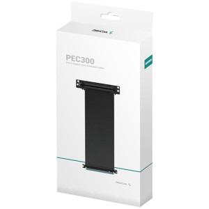 Deepcool PEC 300, Cablu extensie PCI-E 3.0 x16, 250mm, negru