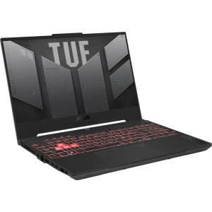 ASUS Gaming 15.6'' TUF A15 FA507NUR, FHD 144Hz, Procesor AMD Ryzen™ 7 7435HS (16M Cache, up to 4.5 GHz), 16GB DDR5, 1TB SSD, GeForce RTX 4050 6GB, No OS, Mecha Gray