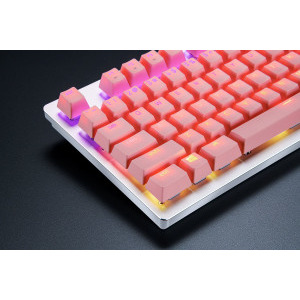 razer keycaps pink