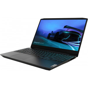 Lenovo Gaming 15.6'' IdeaPad 3 15ARH05, FHD IPS, Procesor AMD Ryzen™ 5 4600H (8M Cache, up to 4.0 GHz), 8GB DDR4, 512GB SSD, GeForce GTX 1650 4GB, No OS, Onyx Black