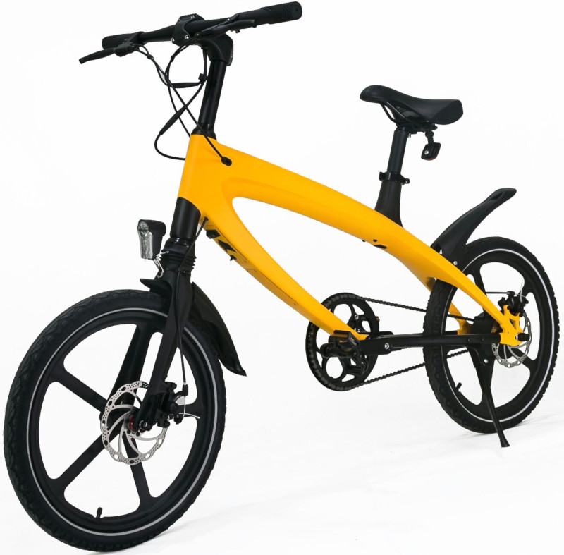 Lehe Bicicleta electrica S1 Yellow Lehe imagine noua idaho.ro