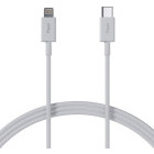 Cablu de date / adaptor Allity AUC-03, USB-C Male la Lightning Male, 27 W, 1 m, White