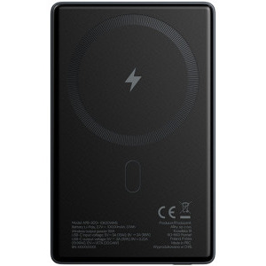 Baterie externa Allity APB-300, 10000 mAh, 1x USB-C, 20 W, QuickCharge, MagSafe, Silver
