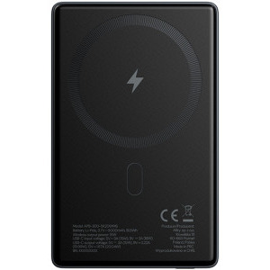 Baterie externa Allity APB-300, 5000 mAh, 1x USB-C, 20 W, QuickCharge, MagSafe, Silver